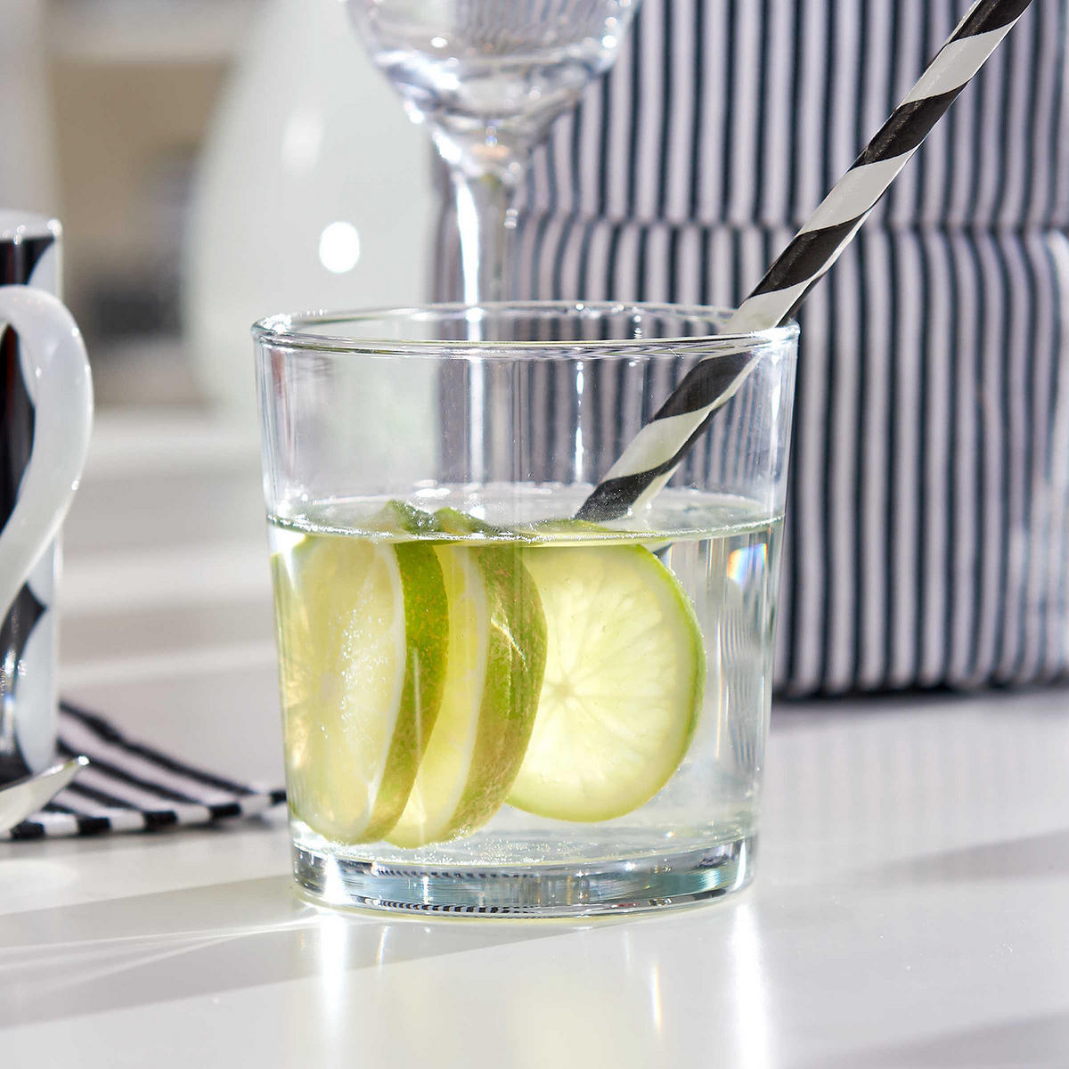 TRINKGLAS (6er Set) Purist - Transparent, Glas (0.34L) - Butlers