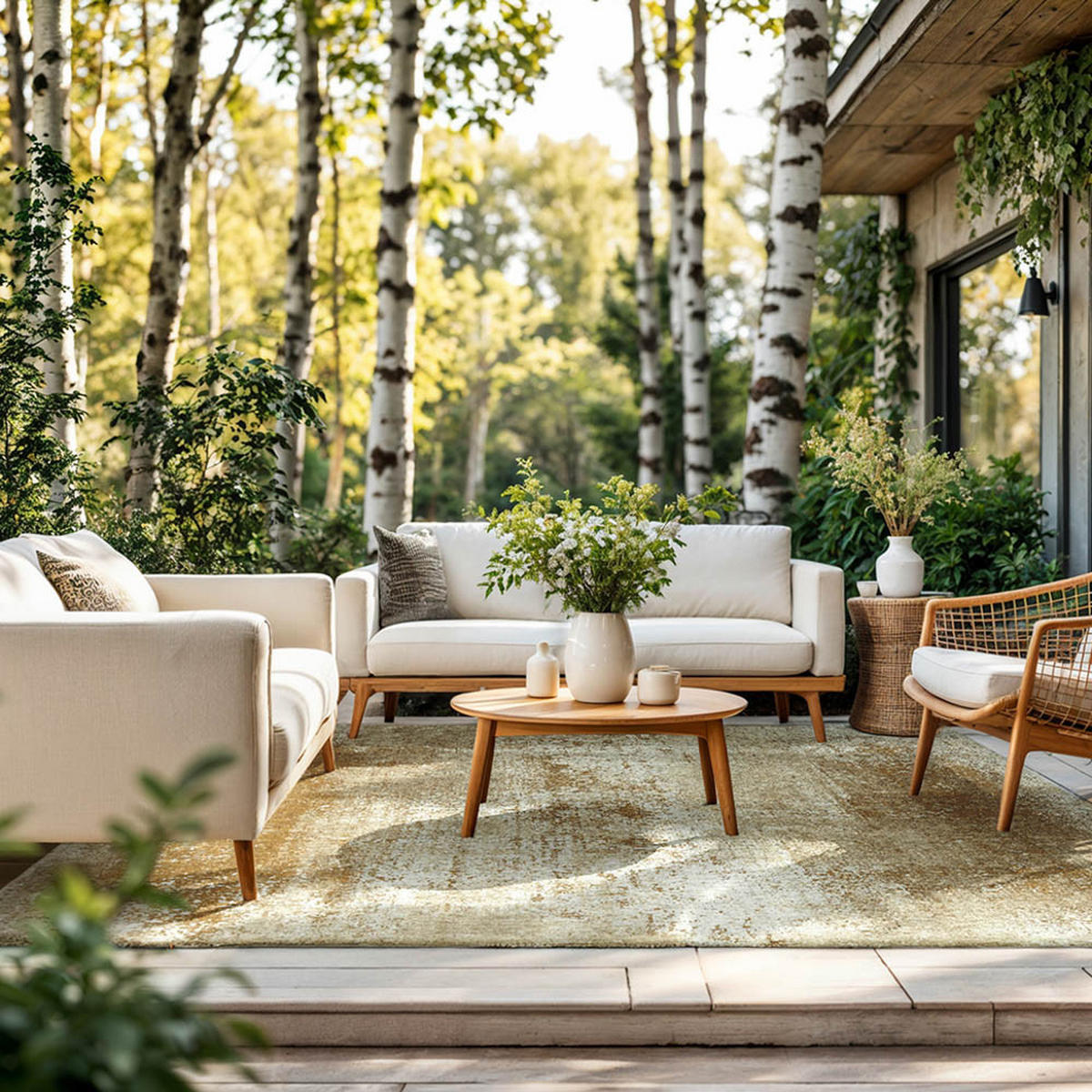 TEPPICH Mercury Mad Men Virgin Land 80/150 cm - Gelb, Textil (80/150cm) - Louis De Poortere