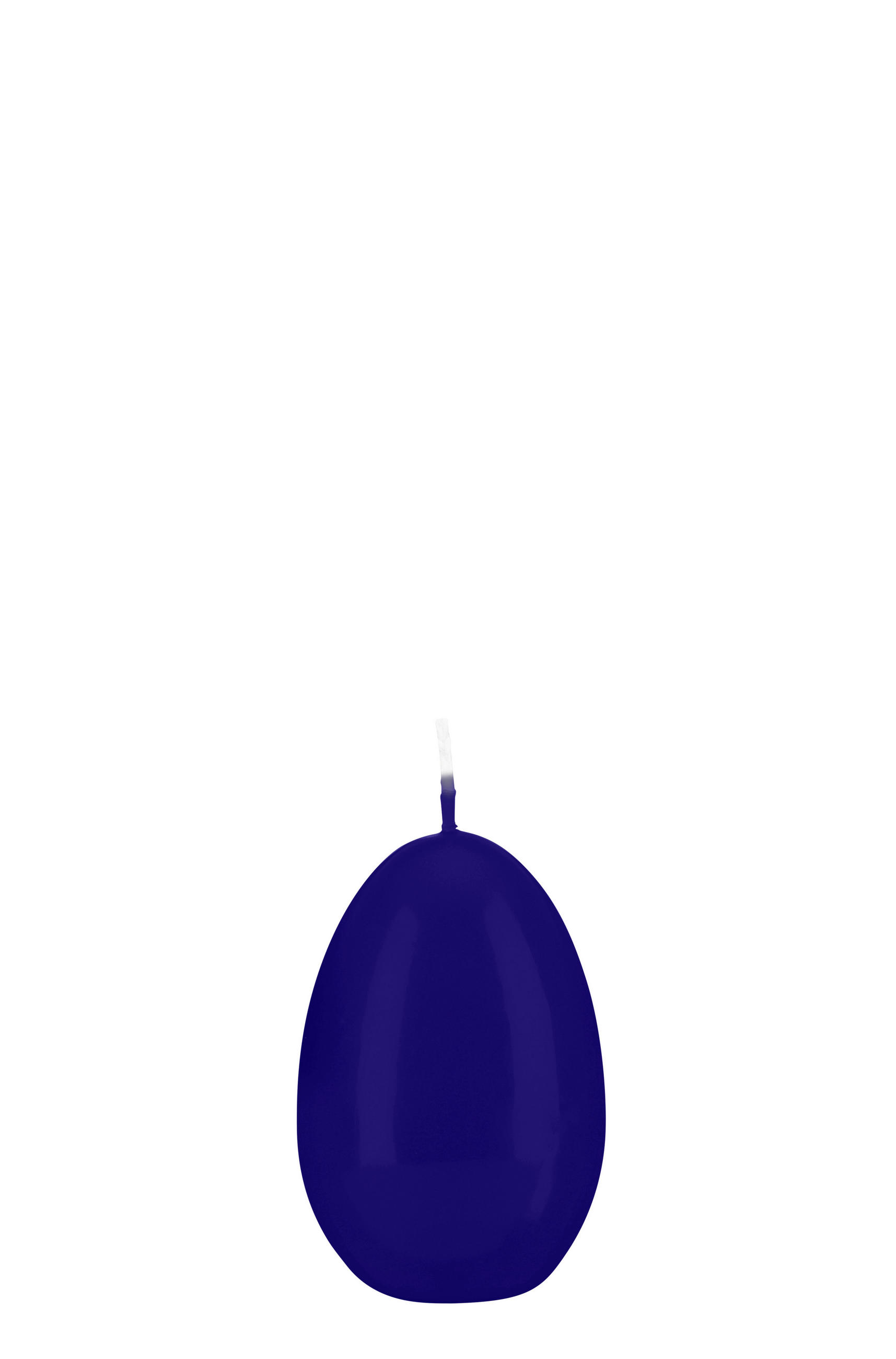 EIKERZEN Klarlack Royalblau 60 x Ø 45 mm, 6 Stück - Blau, Paraffin (4.5/6/6cm) - Kopschitz Kerzen