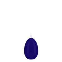 EIKERZEN Klarlack Royalblau 60 x Ø 45 mm, 6 Stück - Blau, Paraffin (4.5/6/6cm) - Kopschitz Kerzen