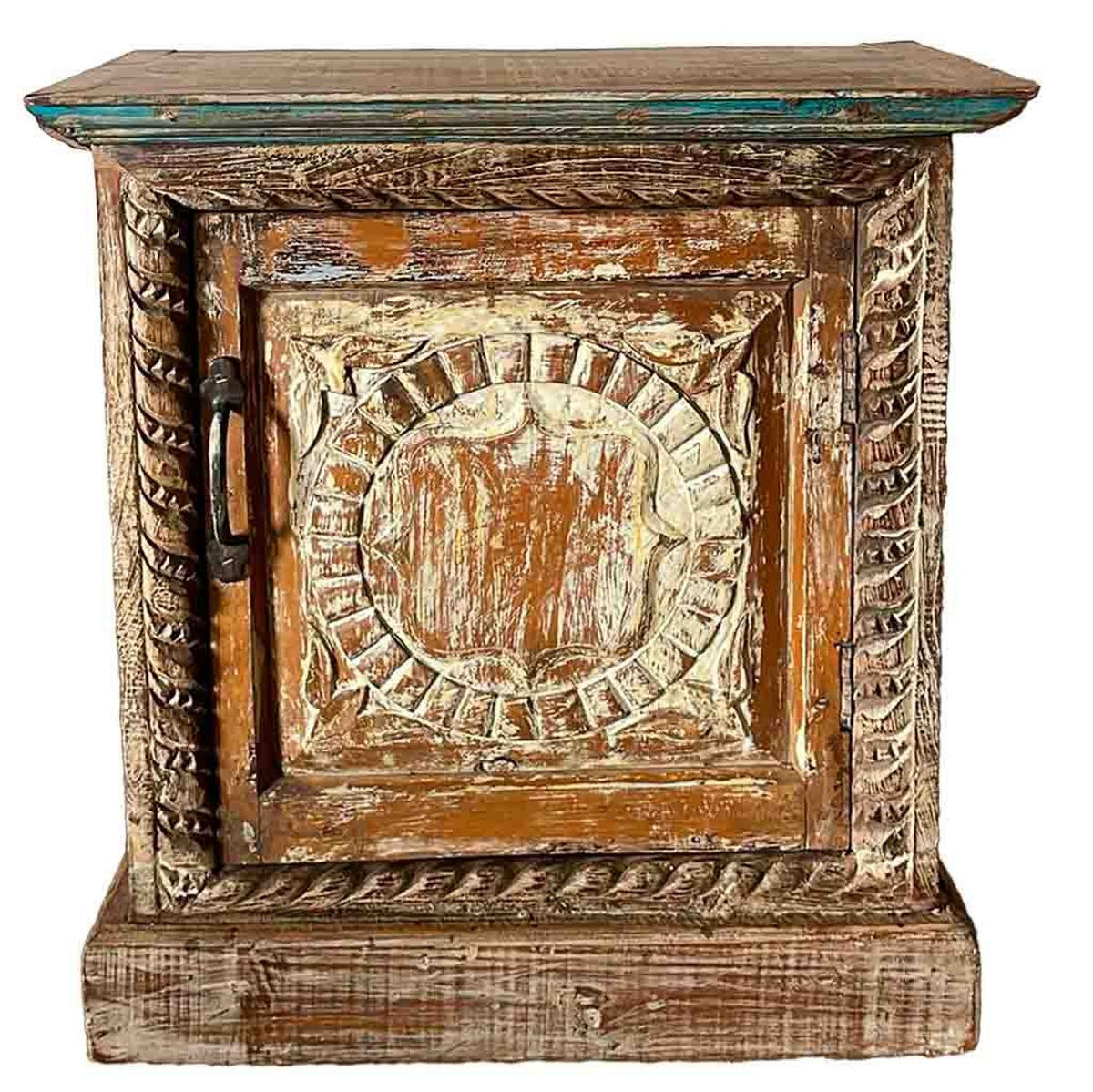 NACHTTISCH aus Holz, braun, 52x30x57cm - Braun, Holz (52/57/30cm) - Wanderlust