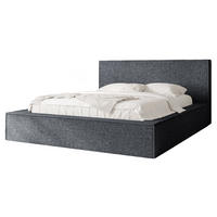 POLSTERBETT Glexi - Grau, Holz/Textil (140/200cm) - MIRJAN24