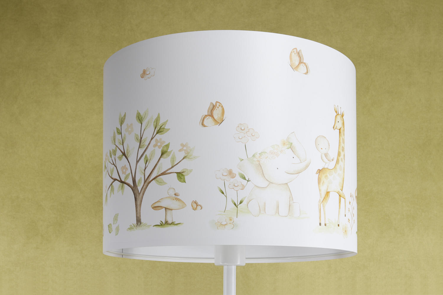 STEHLAMPE Bunt 40/30 cm - Multicolor/Weiß, Kunststoff (30/40/30cm) - KUNSTLOFT