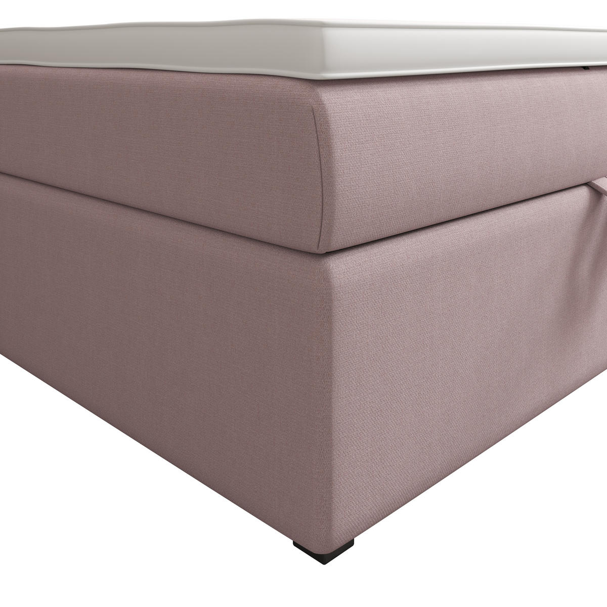 BOXBETT FADO 2 120x200, mit Matratze H3 und Topper, Cosmic 14 - Rosa, Holz/Kunststoff (120/200cm) - Bedante