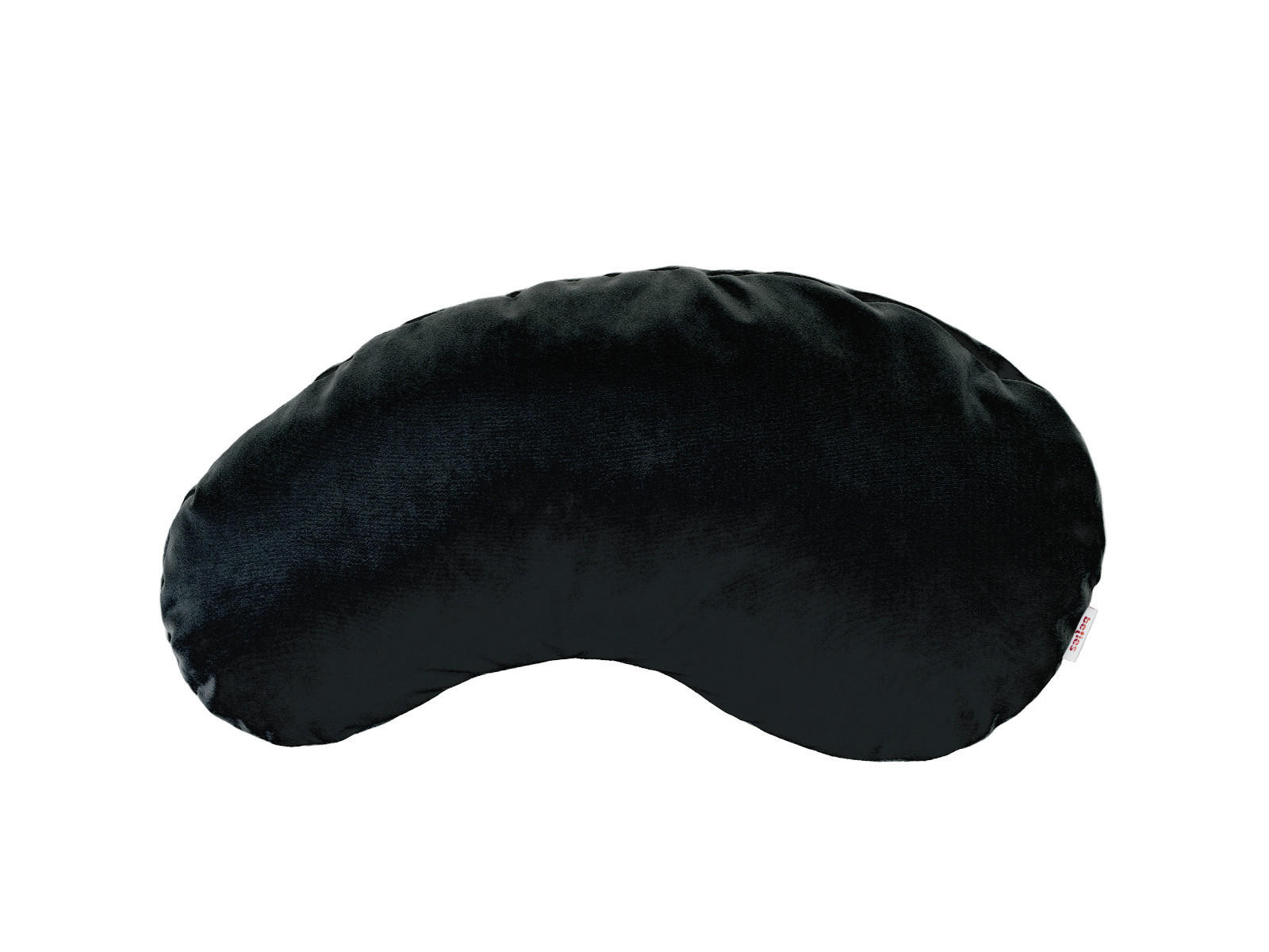 KISSEN-BOHNE Samt&Sonders schwarz 45/25 cm - Schwarz, Textil (25/45cm) - beties Heimtextil