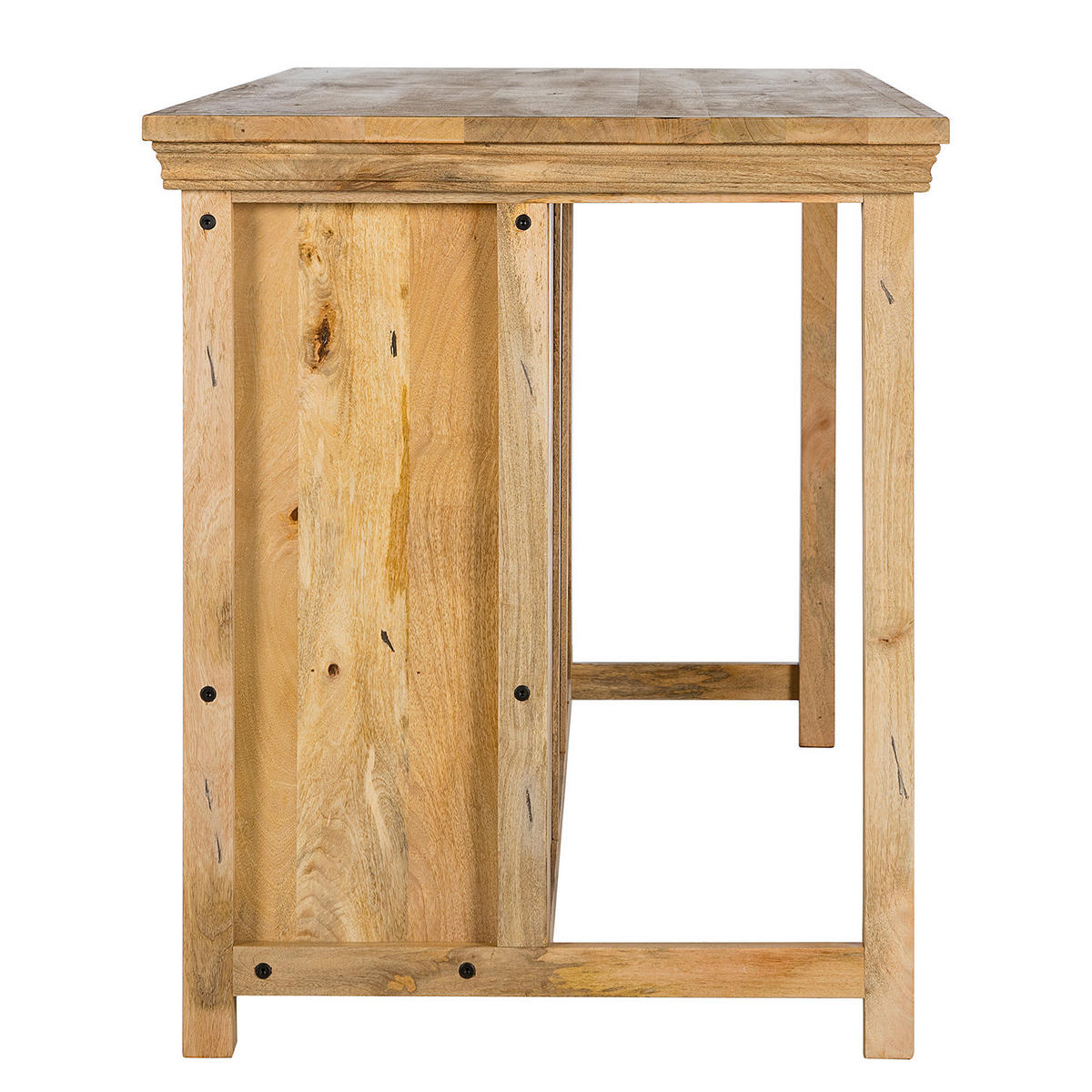 KÜCHENINSEL - Mango massiv - Braun, Holz (180/94/80cm) - home24