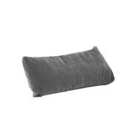 NIERENKISSEN MEDIUM SEPHI Grau Cord - Grau, Textil (67/19cm) - KAWOLA