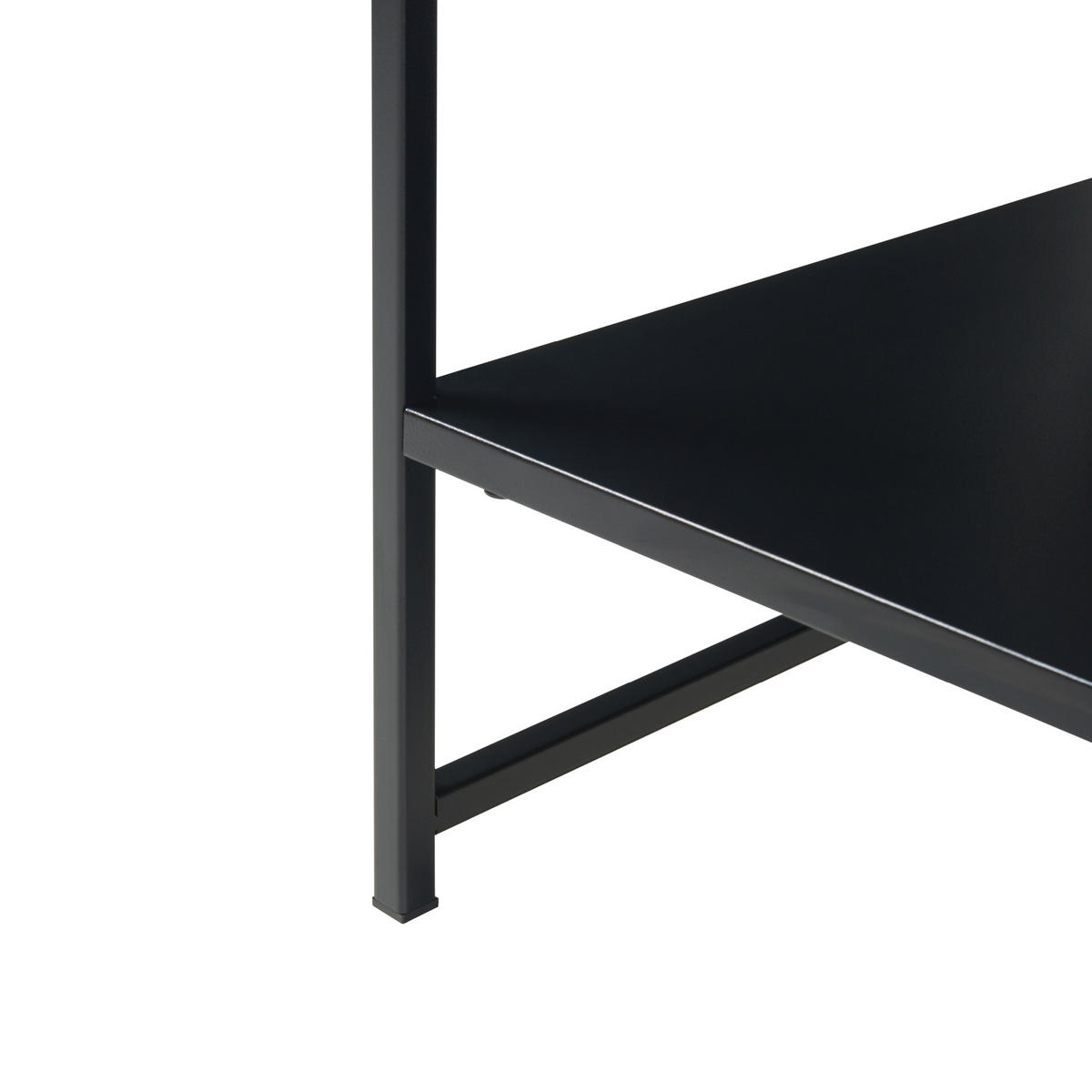 COUCHTISCH Ruokolahti 102/43/46 - Anthrazit, Metall (102/43/46cm) - [en.casa]