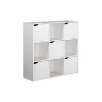 BÜCHERREGAL Weiß 30/90/90 cm - Weiß, Holzwerkstoff (90/90/30cm) - Mobili Rebecca