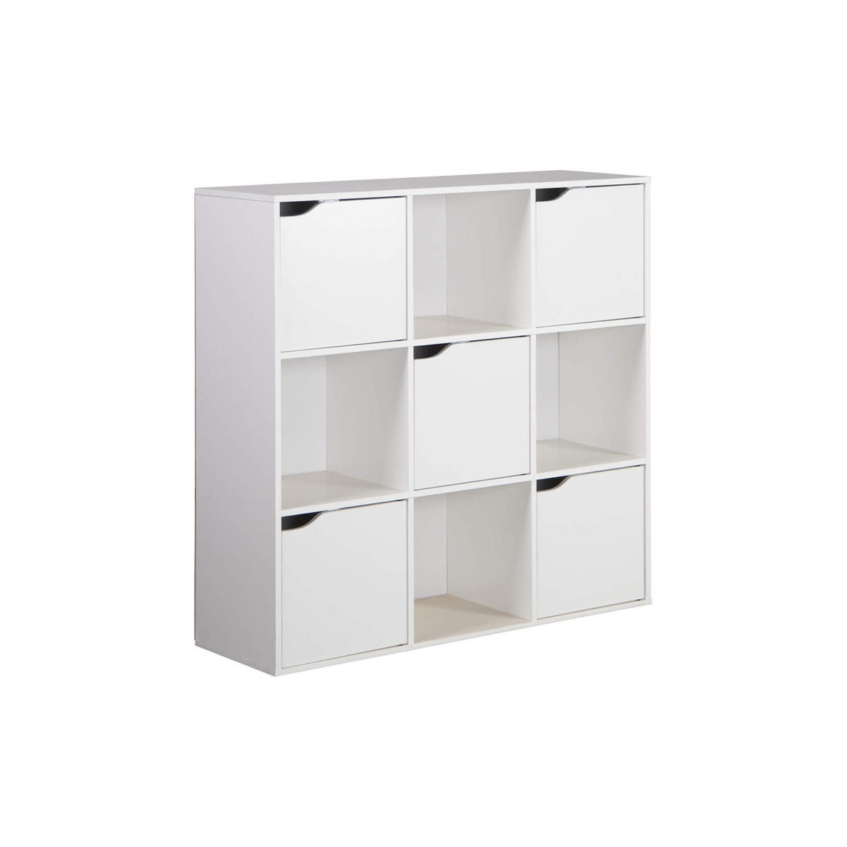 BÜCHERREGAL Weiß 30/90/90 cm - Weiß, Holzwerkstoff (90/90/30cm) - Mobili Rebecca