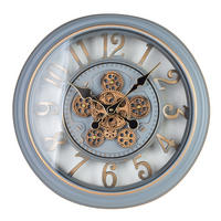 WANDUHR Ramsey Grau 45/7/45cm Kunstoff - Grau, Kunststoff (45/45/7cm) - Mondex