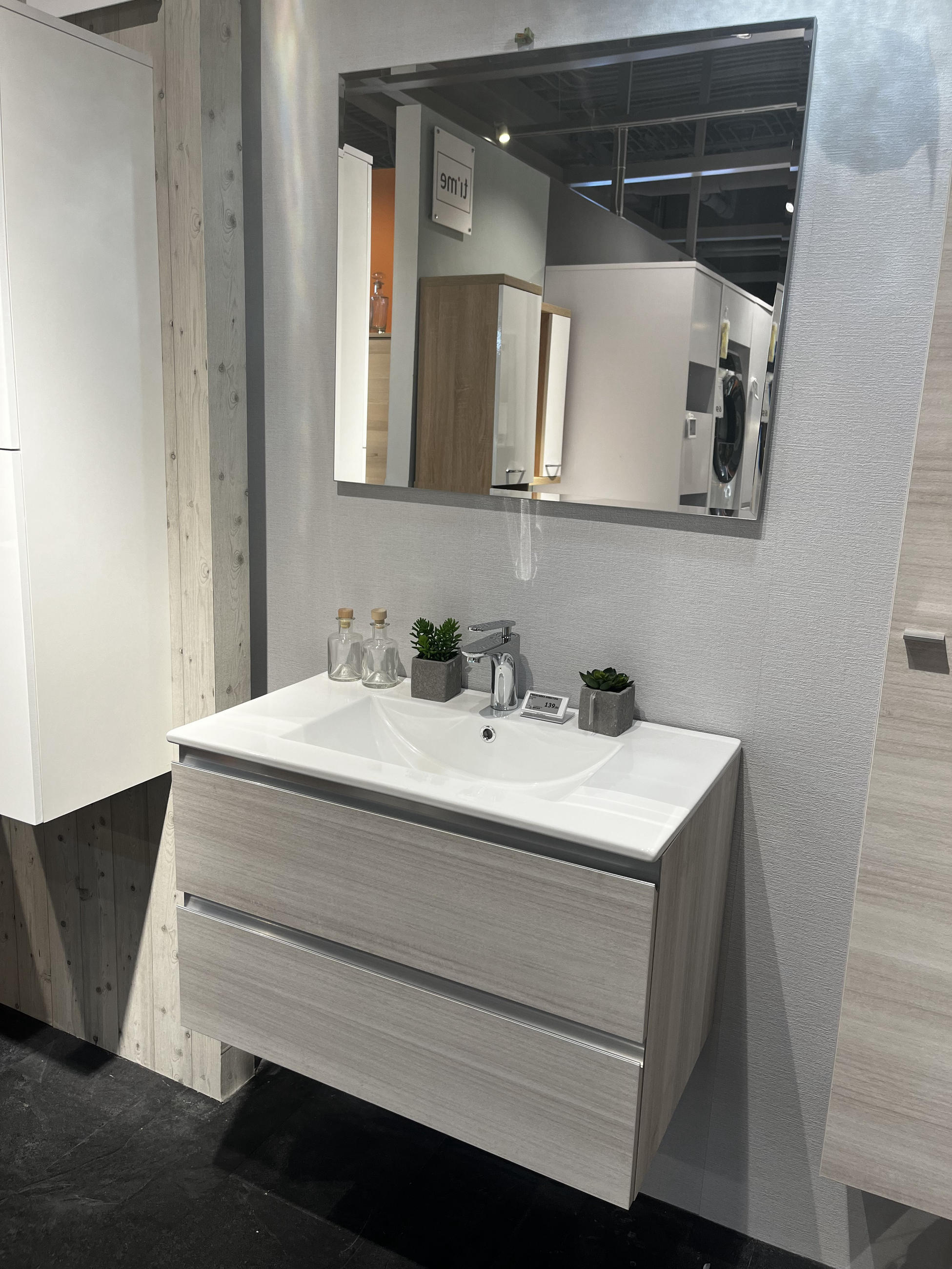 KOPALNICA SET 80 EUCALIPTO BIANCO - Italstyle