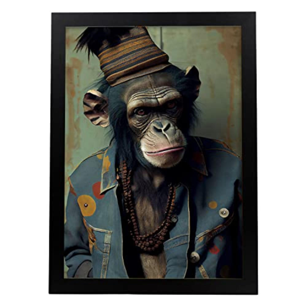 Nacnic Poster Schwarz 29.7x5x42 cm