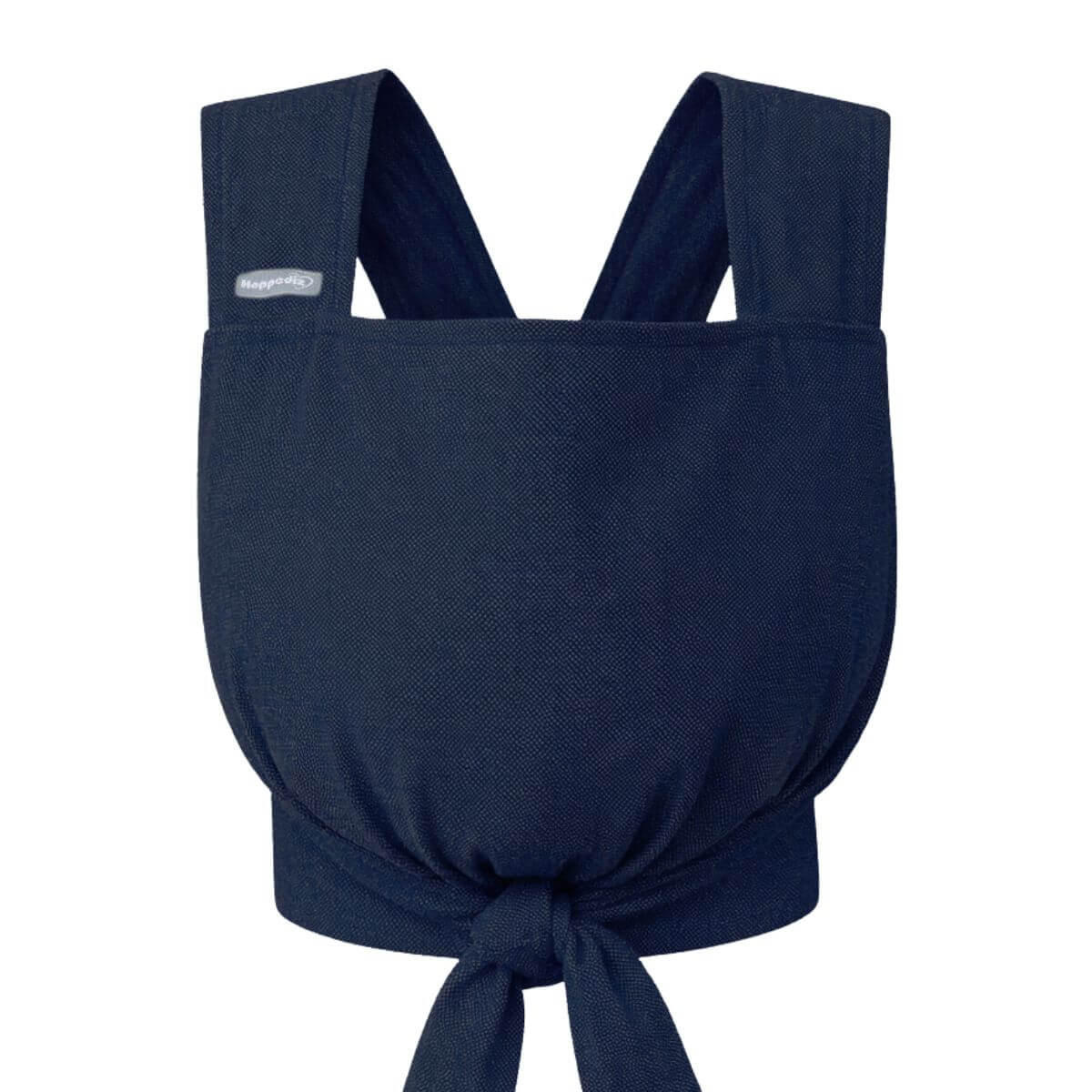 PUPPENZUBEHÖR Puppentrage - Dunkelblau, Textil (25/0.1/35cm) - Hoppediz