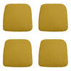 SITZKISSEN Panama 48/48 cm 4er-Set - Gelb, Textil (48/5/48cm) - Madison