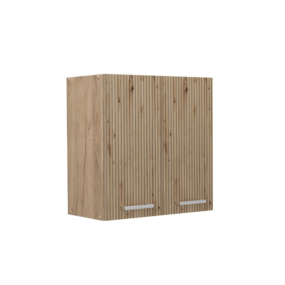 HÄNGESCHRANK R-Line Artisan-Eiche 60 cm - Eiche Wotan/Eiche Artisan, Holzwerkstoff (60/60/31cm) - Vicco