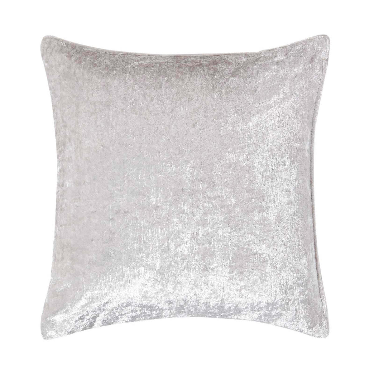 KISSENHÜLLE Pannesamt champagner 60/60 cm - Champagner, Textil (60/60cm) - Homescapes