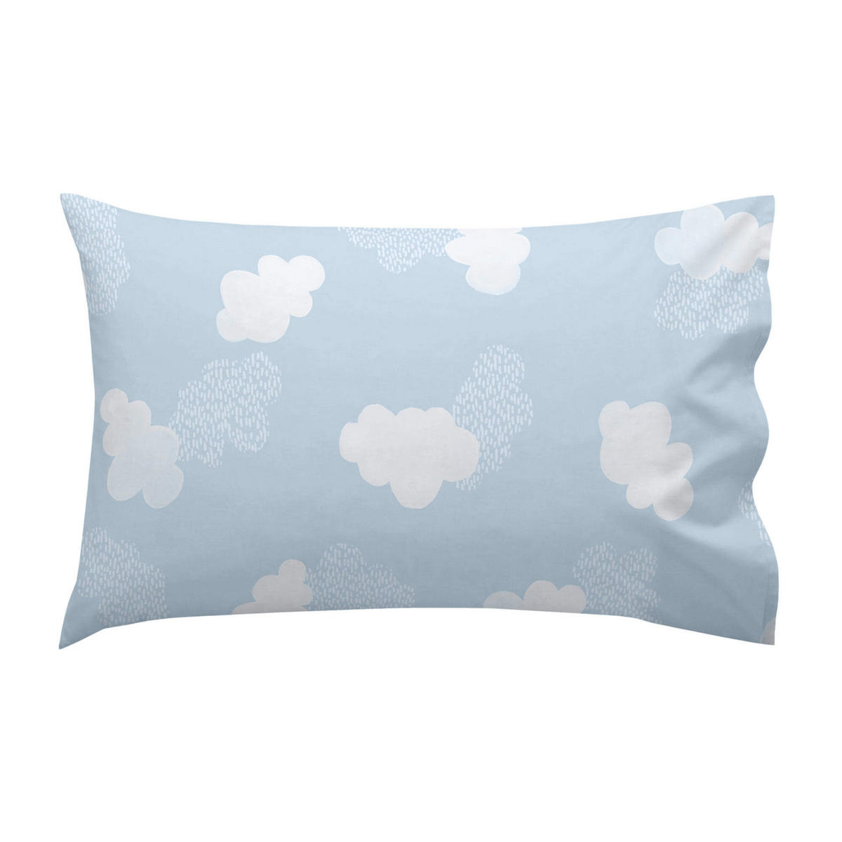 BETTBEZUG 2er-Set teiliges clouds 115x145 cm (kinderbett) blau - Blau, Textil (115/145cm) - Happy Friday