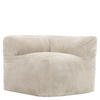 SITZSACK-ECKSESSEL ZEN modular Cord - Beige, Textil (100/68/100cm) - icon