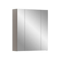 SPIEGELSCHRANK Alba (B/H/T: ca. 60/70/18 cm) in Kaschmir/Spiegelglas - Kaschmir, Holzwerkstoff (60/70/18cm)