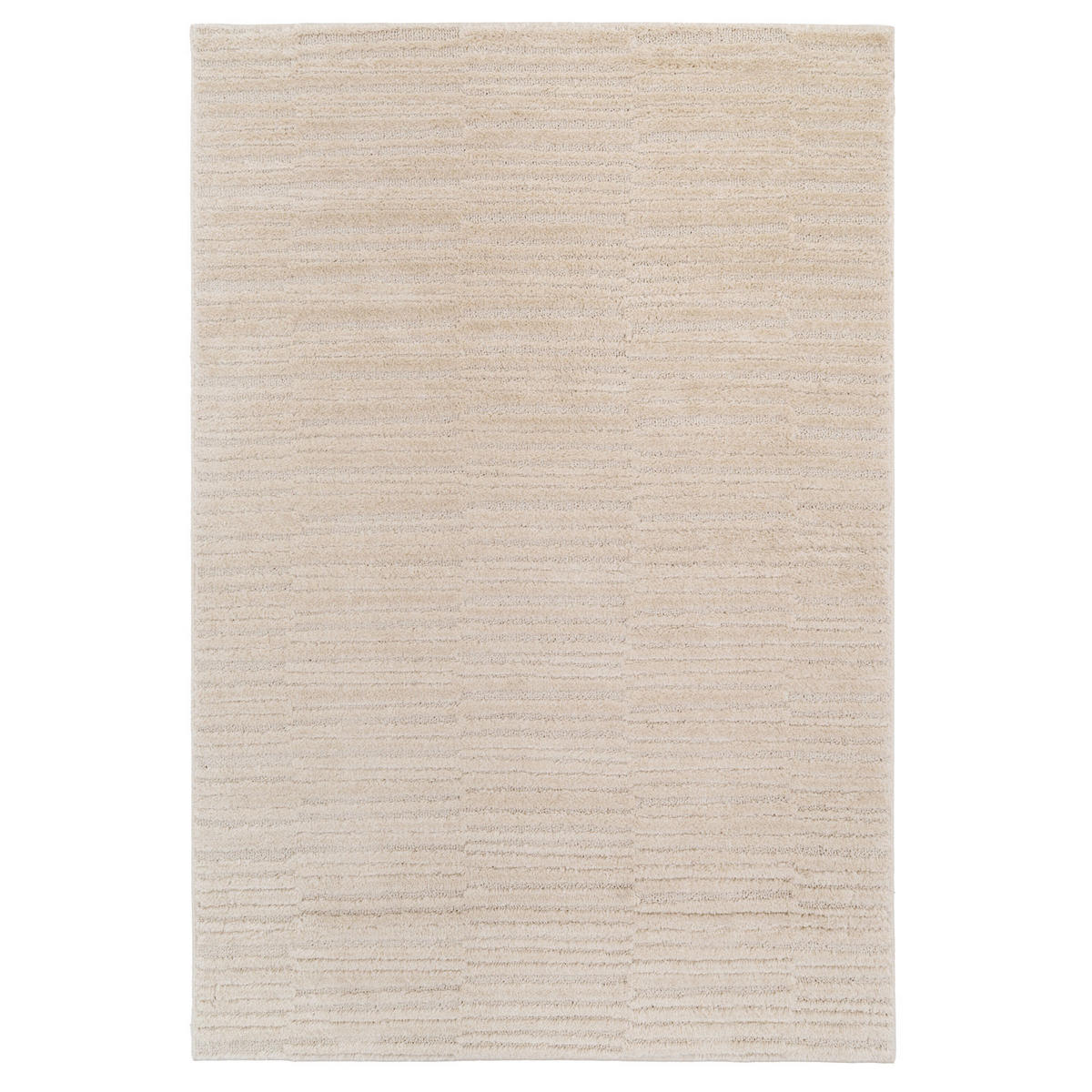 WEBTEPPICH Bowie Beige - Beige, Textil (190/280cm) - Kukoon Rugs