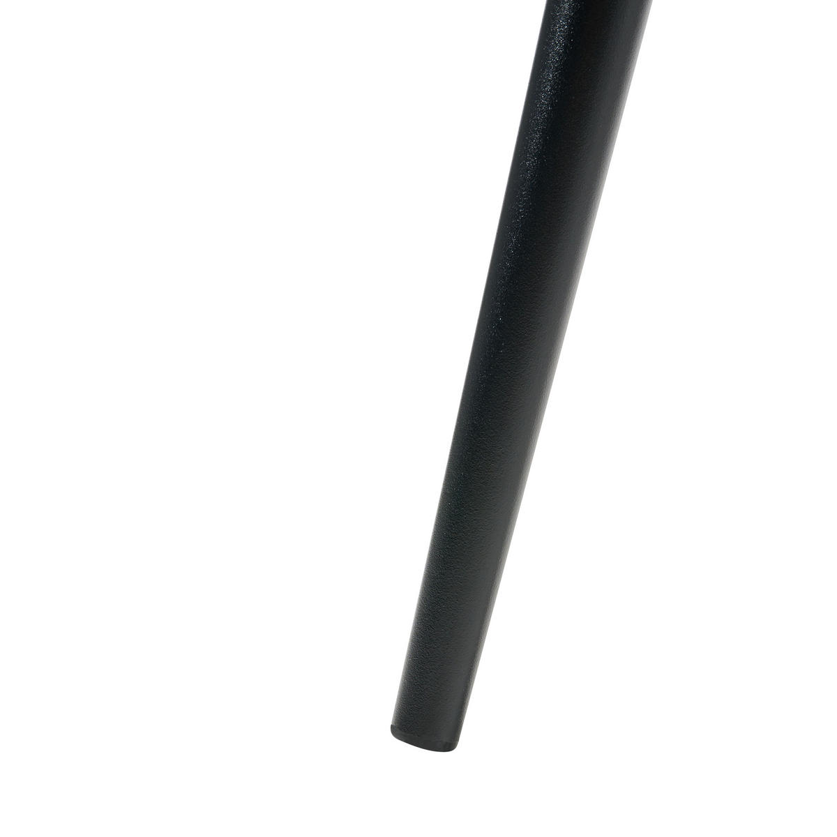 KONFERENZSTUHL 2er-Set Hellbeige Holland - Beige/Schwarz, Textil (48/84/55cm) - Beliani