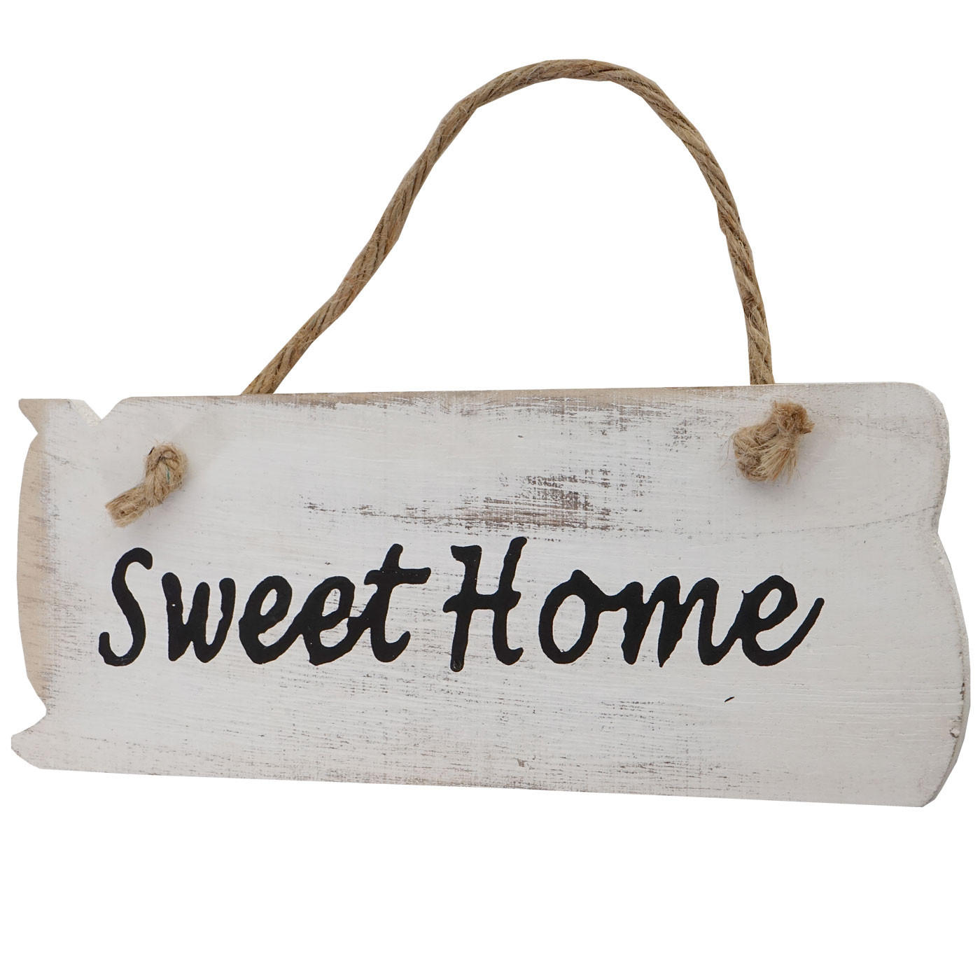 MCW NÁSTĚNNÝ ŠTÍT MY OWN PLACE SHABBY-LOOK Čistě bílý