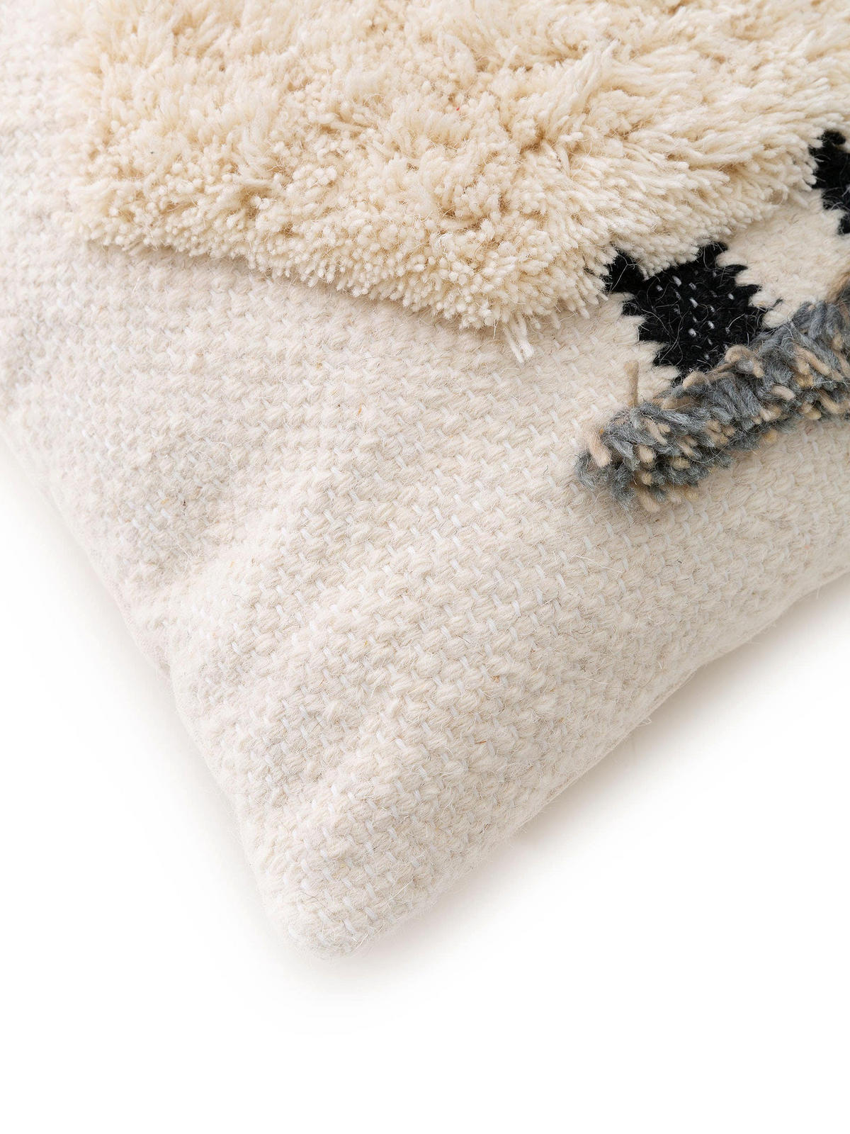 KISSENBEZUG Shawn Ivory 45x45 cm - Creme, Textil (45/45cm) - Lytte