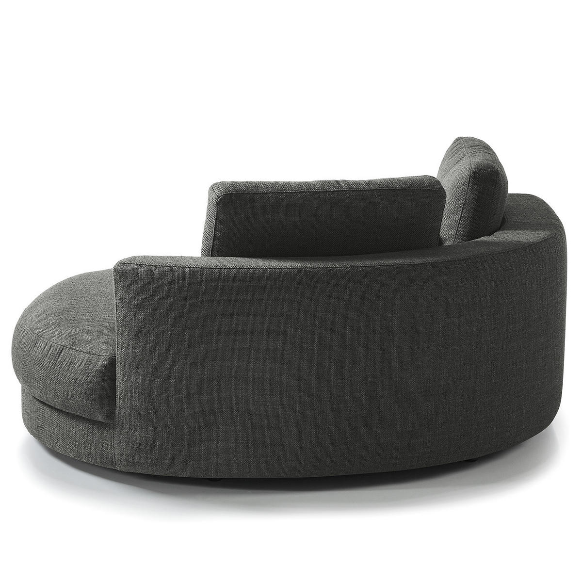 MODULLONGCHAIR - Grau, Textil (129/74/167cm) - home24