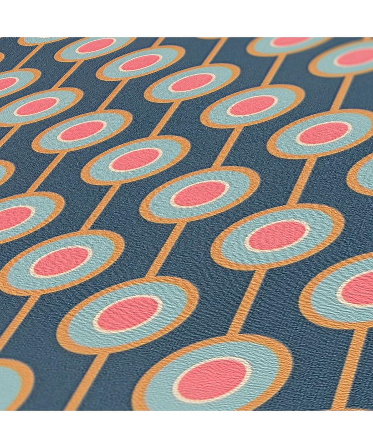 VLIESTAPETE Blau 53/850 cm - Blau, Textil (53/1cm) - KUNSTLOFT