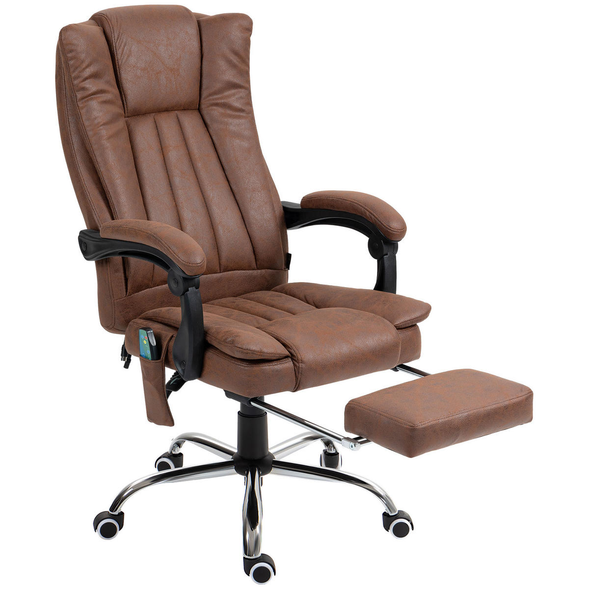 BÜROSTUHL Braun 62.0/67.0/120.0 cm - Braun, Textil (67/120/62cm)