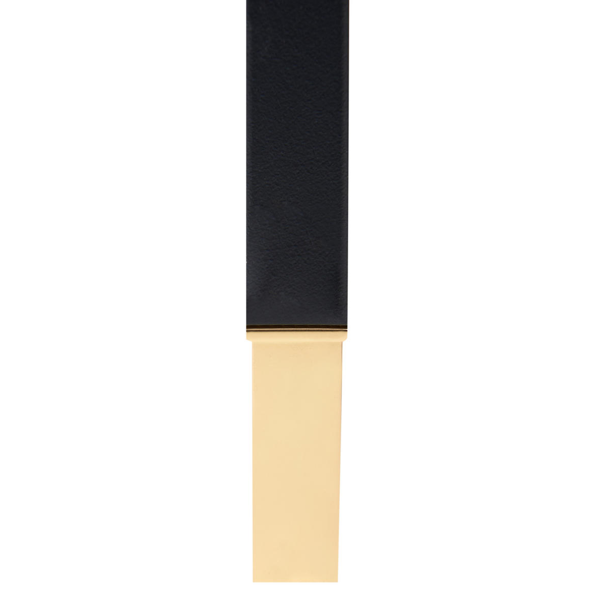 NACHTTISCH Schwarz/Gold Ossett - Goldfarben/Schwarz, Metall (45/50/35cm) - Beliani