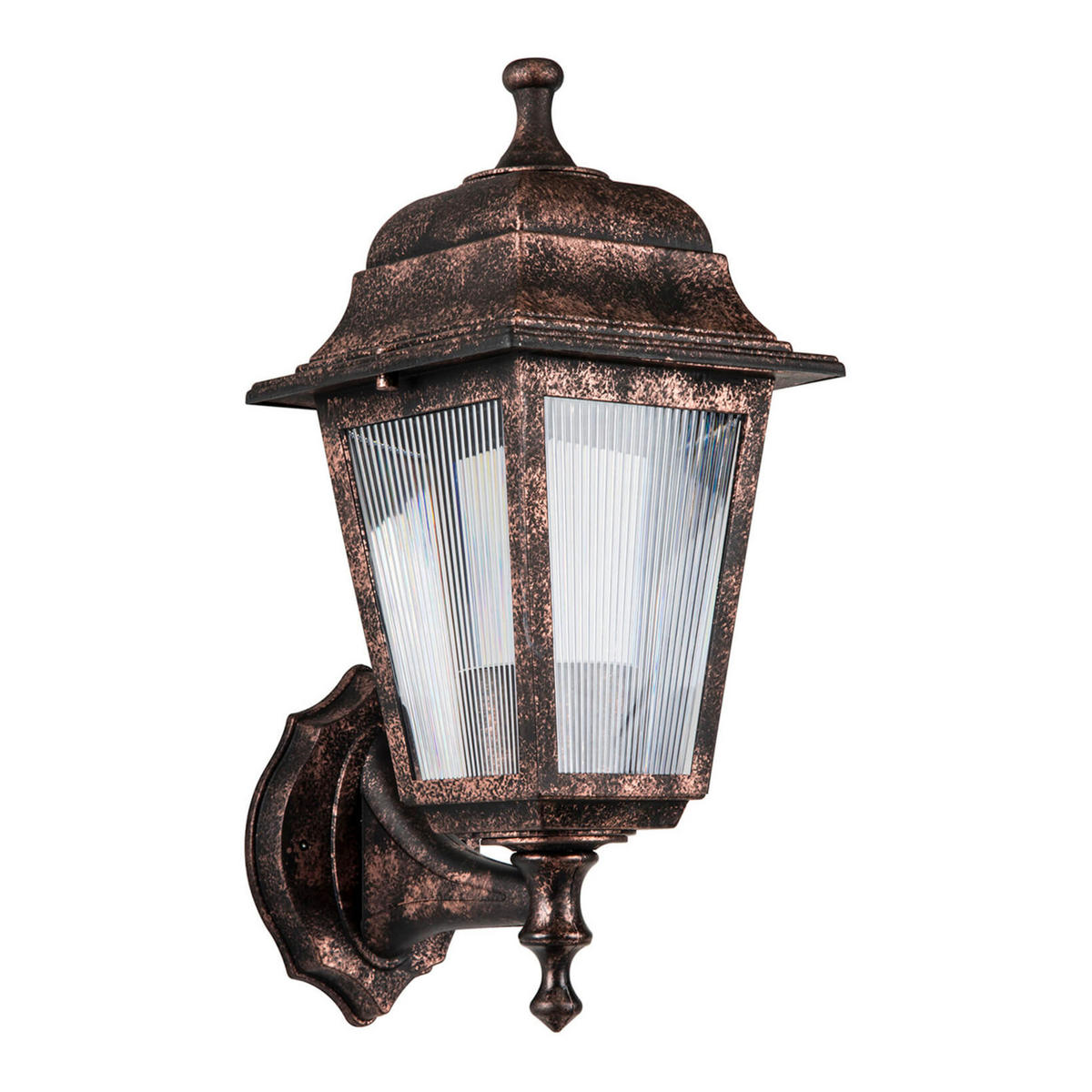 AUßENWANDLEUCHTE Huddersfield - Kupferfarben, Kunststoff (19/35/19cm) - lux.pro