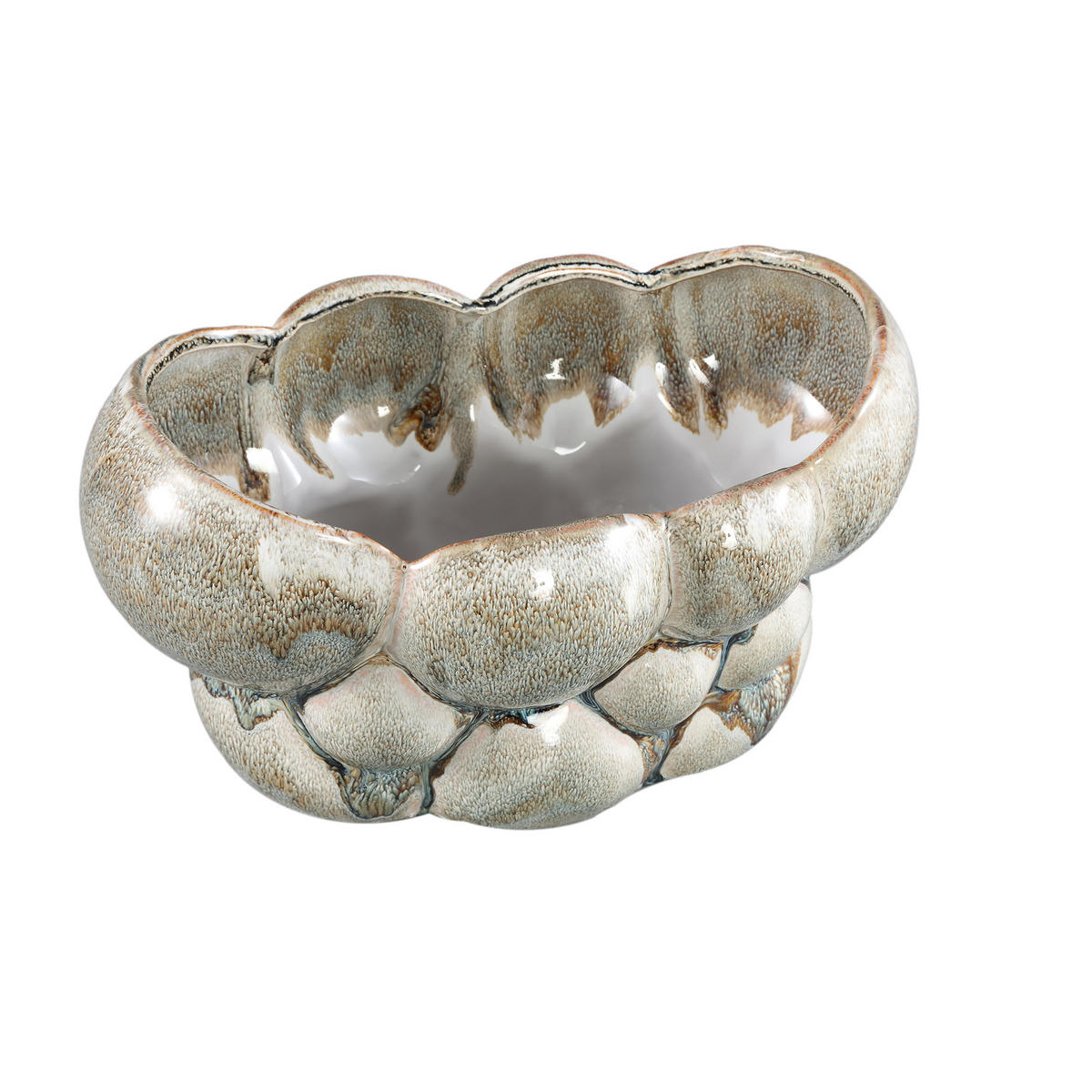 KERZE Jodie Grün 28.5/19/16cm - Grün, Keramik (19/16/28.5cm) - PTMD Collection