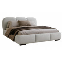 BETT Hellgrau ROZA Mit Bettkasten 140x200 cm - Grau, Textil (140/200cm) - Sepro Meble