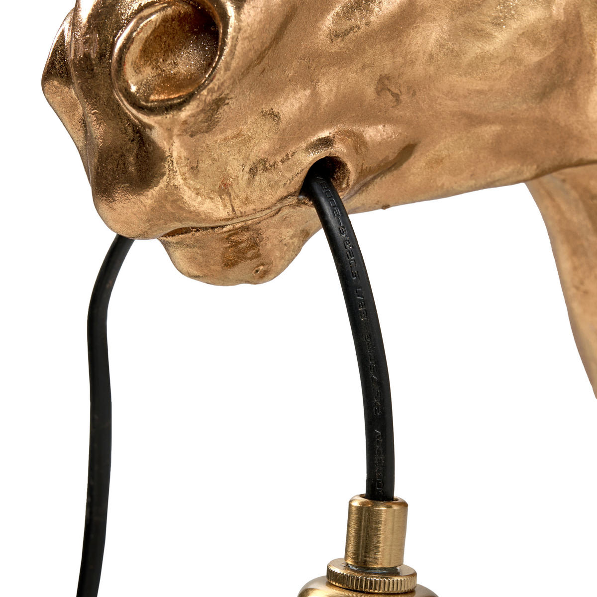 WANDLAMPE Gold Philippe - Messingfarben/Goldfarben, Kunststoff (21/13/26cm) - Beliani