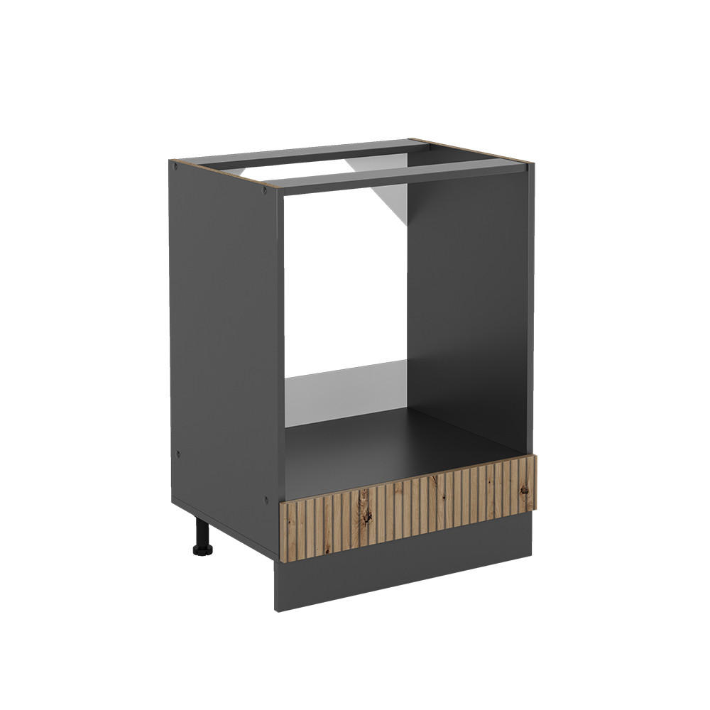 Anthrazit/Eiche Artisan, Holzwerkstoff (60/81.6/46cm) - Vicco