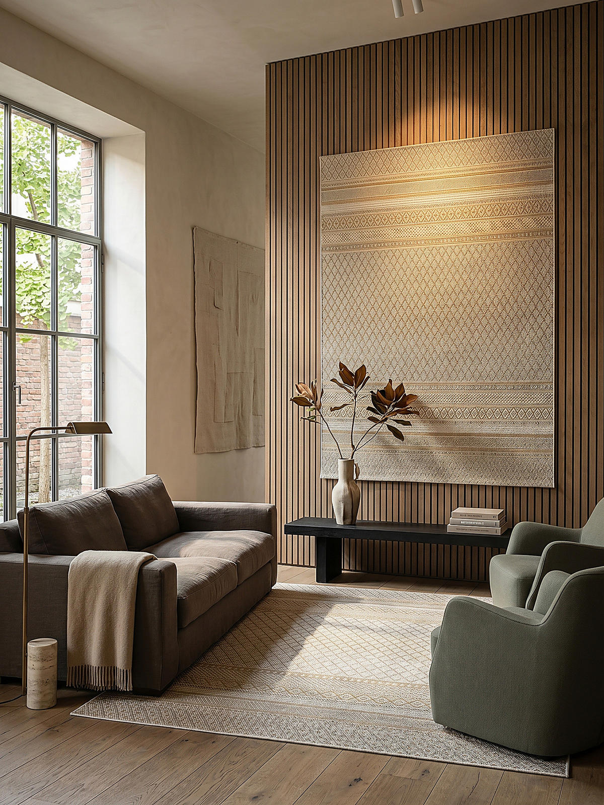 FLACHWEBTEPPICH Berber ESERA Polypropylen Beige 240 x 340 cm - Beige, Textil (240/340cm) - KADIMA DESIGN