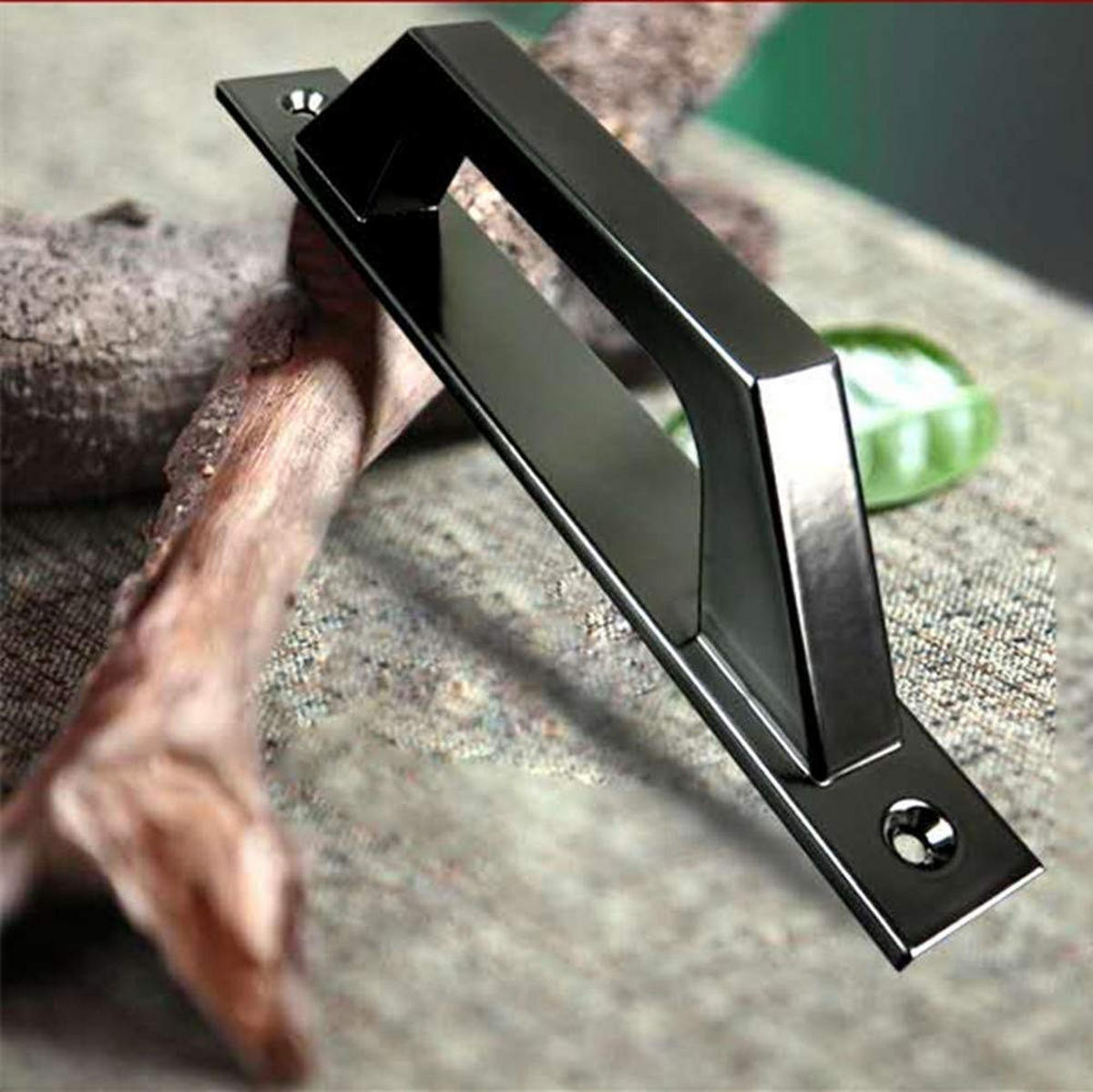 MÖBELGRIFF Schwarz 2er-Set 200 mm - Schwarz, Metall (0.42/0.24/2cm)