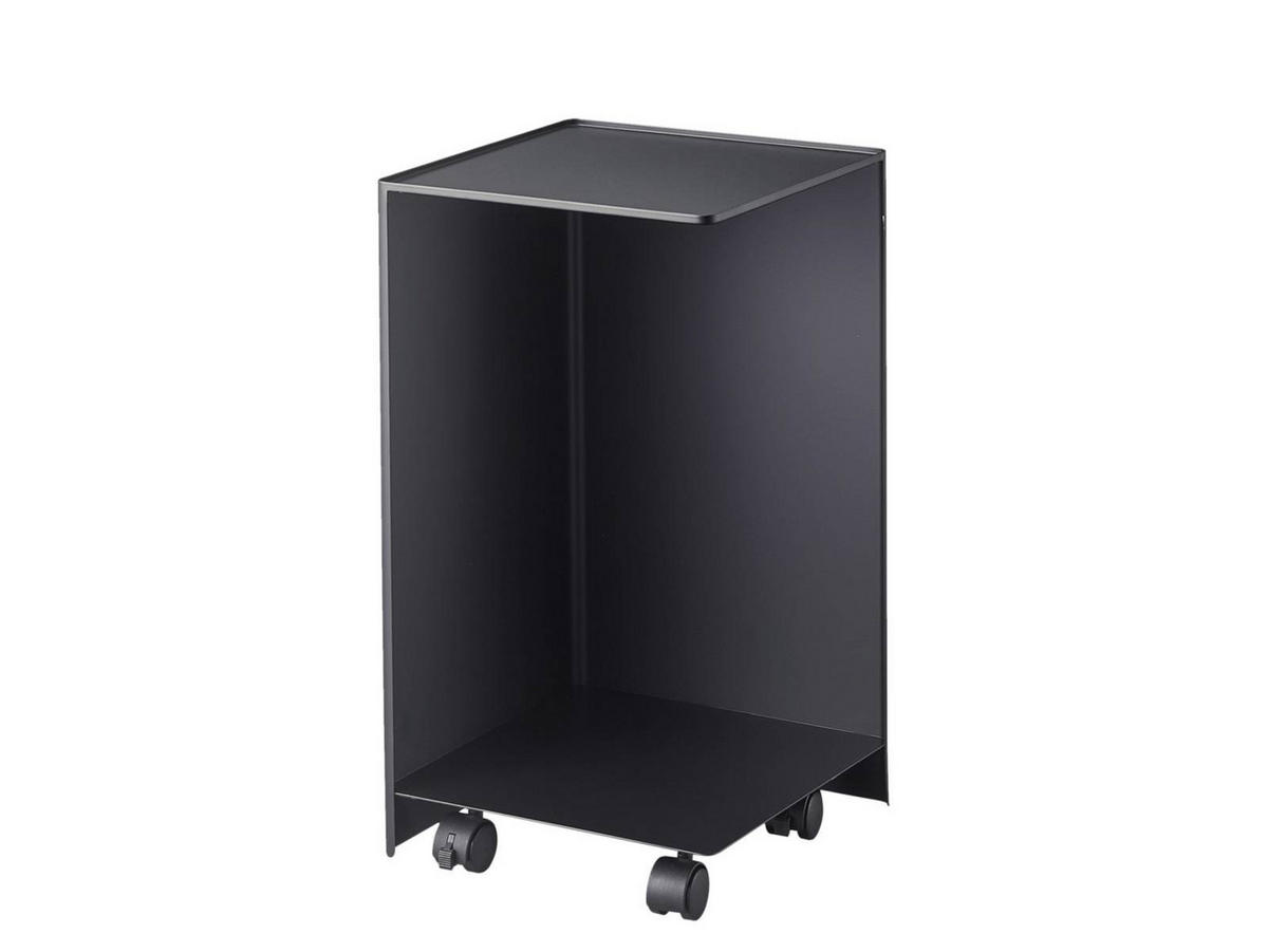 TOILETTENPAPIER-AUFBEWAHRUNG Tower schwarz 23/43/23 cm - Schwarz, Metall (23/43/23cm) - Yamazaki