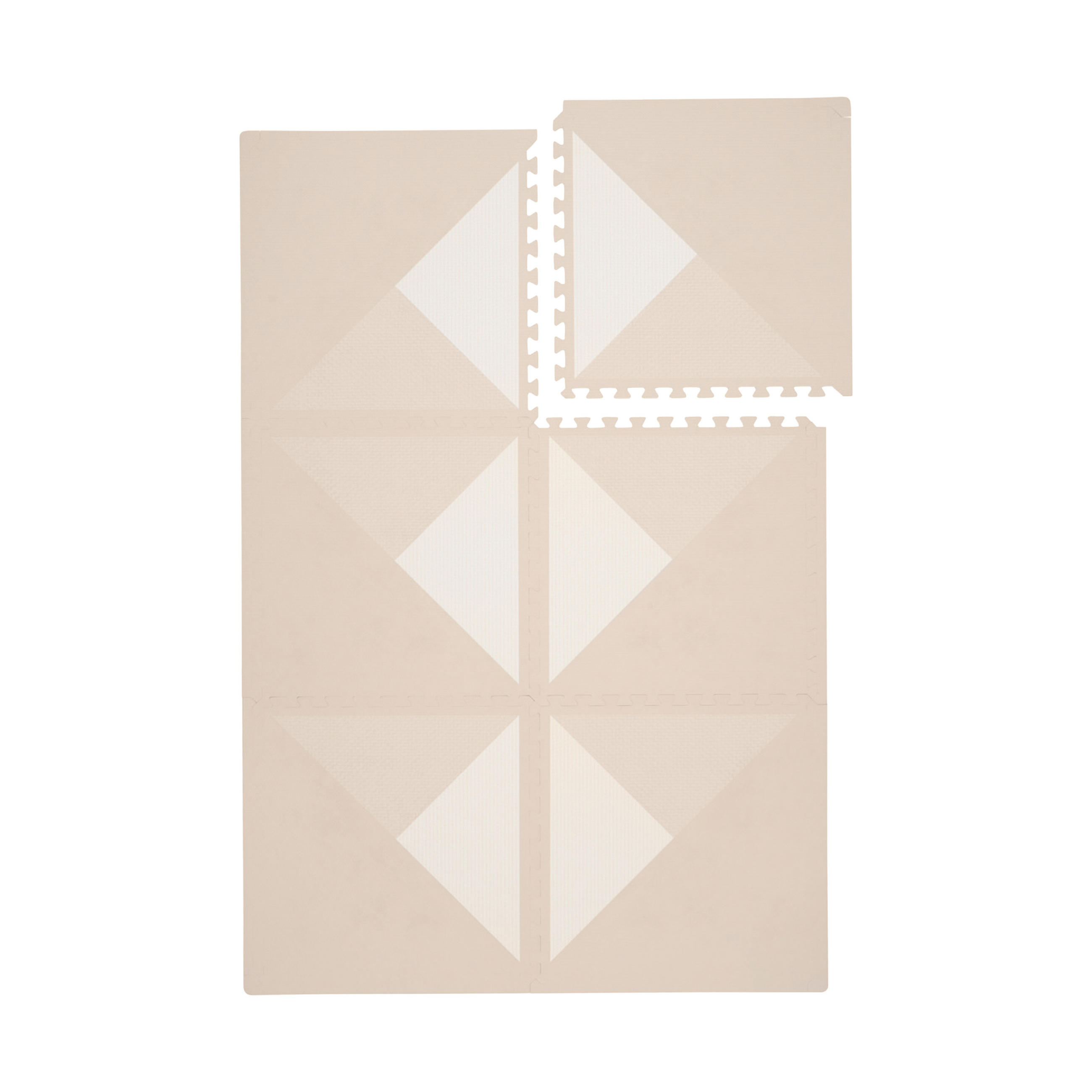 SPIELMATTE Kyte Mocha taupe 120x180 - Taupe, Kunststoff (120/180cm)