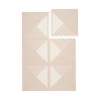 SPIELMATTE Kyte Mocha taupe 120x180 - Taupe, Kunststoff (120/180cm)