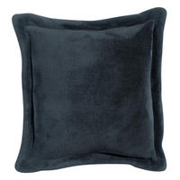 KISSEN Tender umbra 50 x 50 cm - Schieferfarben, Textil (50/50cm) - Vivaraise