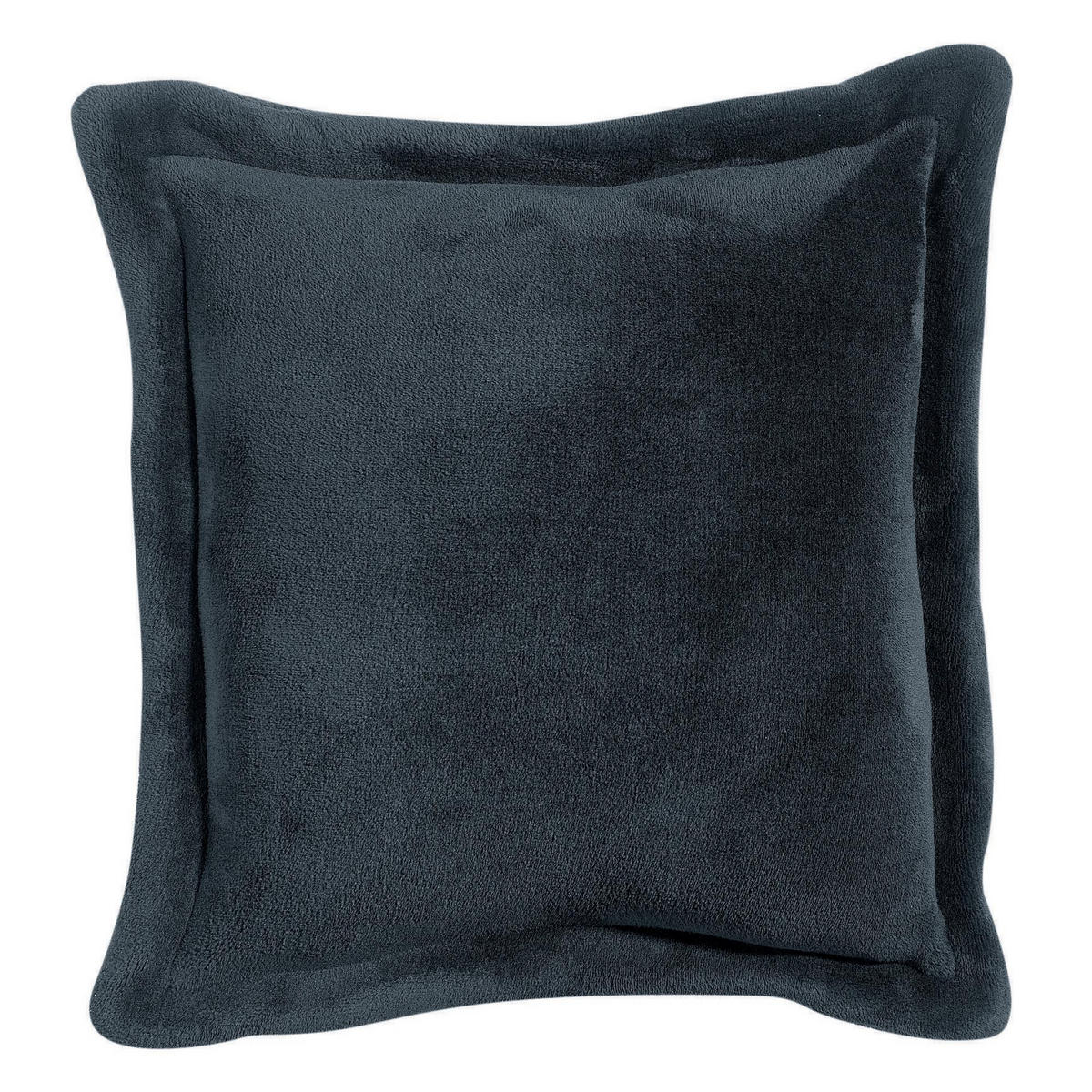 KISSEN Tender umbra 50 x 50 cm - Schieferfarben, Textil (50/50cm) - Vivaraise