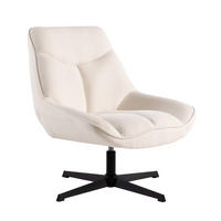 DREHSTUHL Anouk Beige 75 cm x 86 cm - Beige, Textil (75/86/87cm) - Klast Home