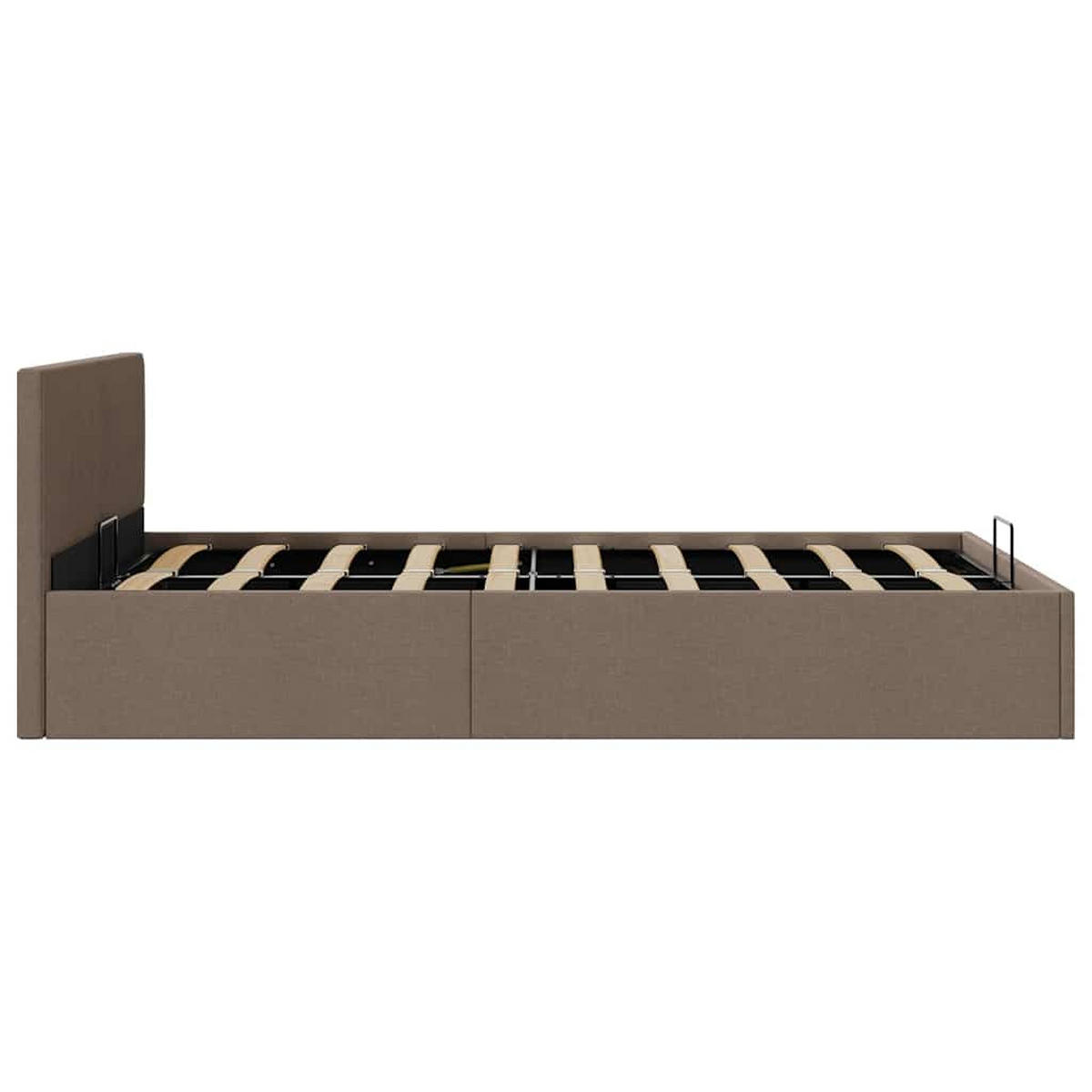 METALLBETT Hutchison 148/211 cm - Grau, Metall (140/200cm) - Nettlife