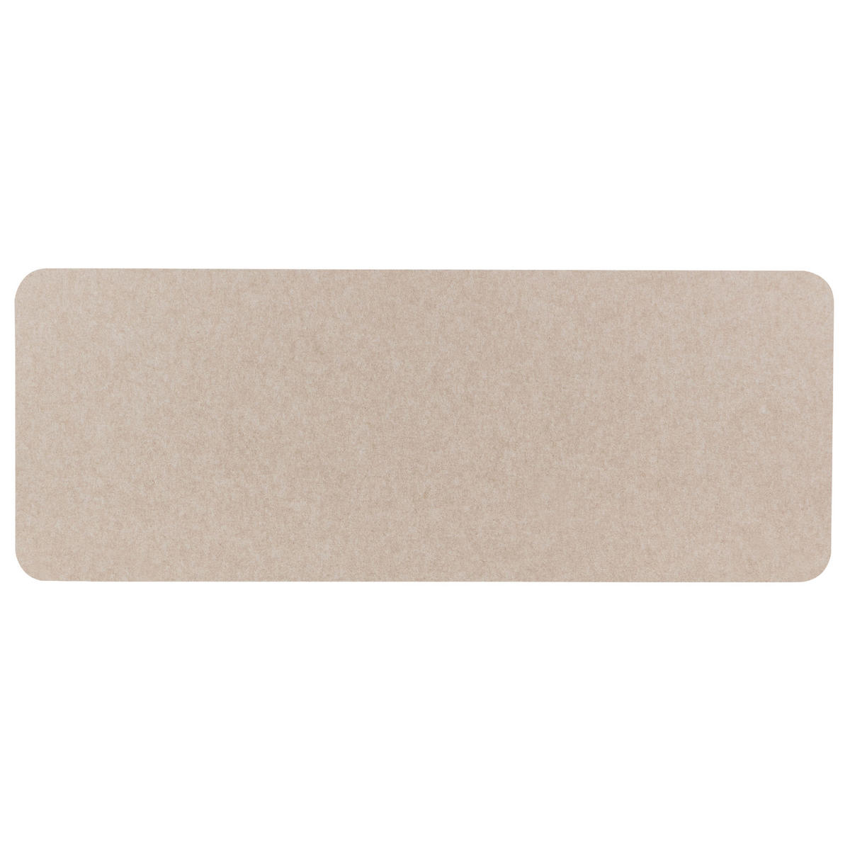 SCHREIBTISCHTRENNWAND Beige 120x1x50 Split - Beige, Kunststoff (1/120/50cm) - Beliani
