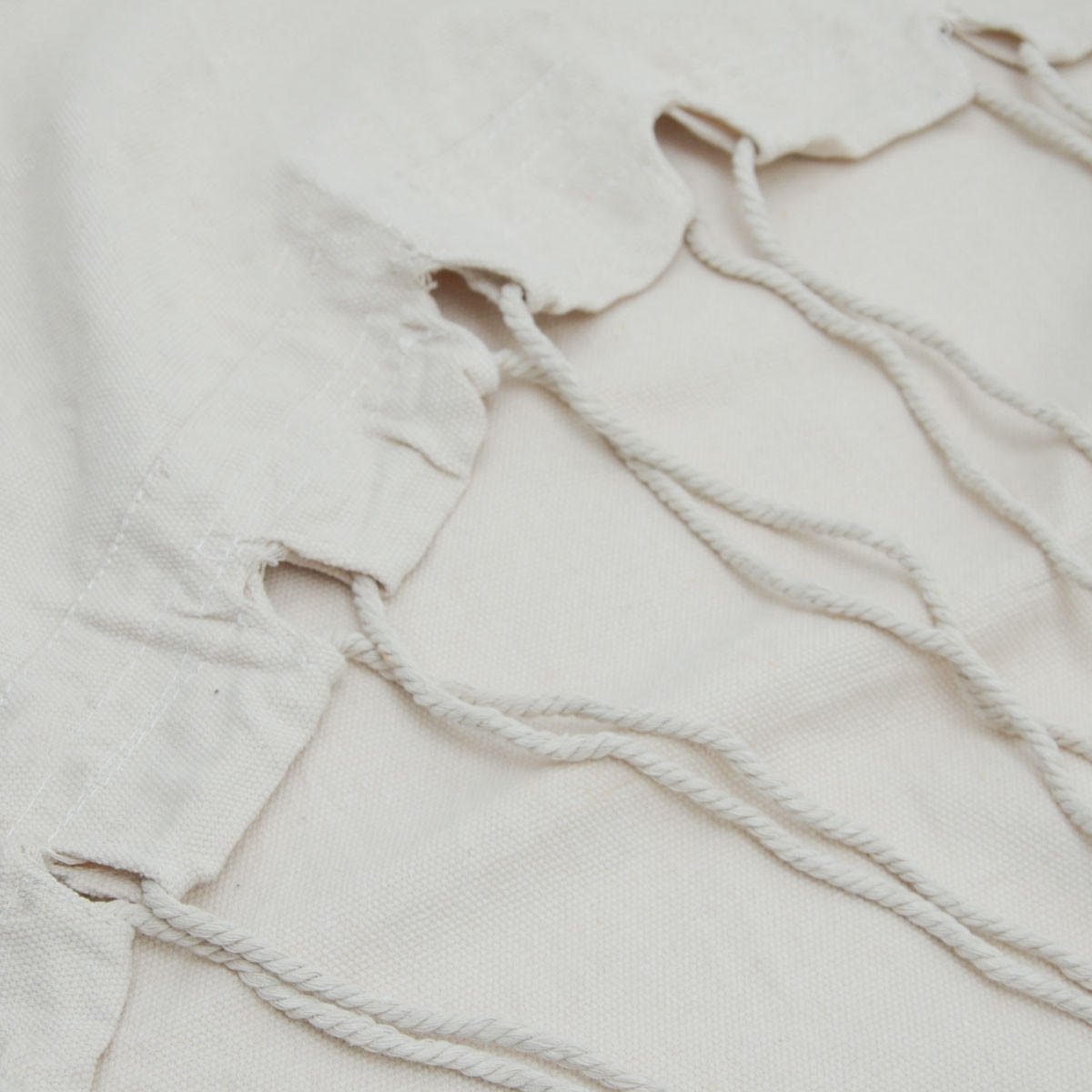 XXL-HÄNGESESSEL mit Kissen und Seitenfach, 220/120cm, Beige - Beige, Textil (120/145/220cm) - Amanka