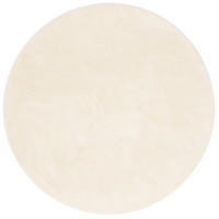 HOCHFLOR LANGFLOR TEPPICH SUPER SOFT MELIA RUND - Creme, Textil (160/160cm) - Pergamon