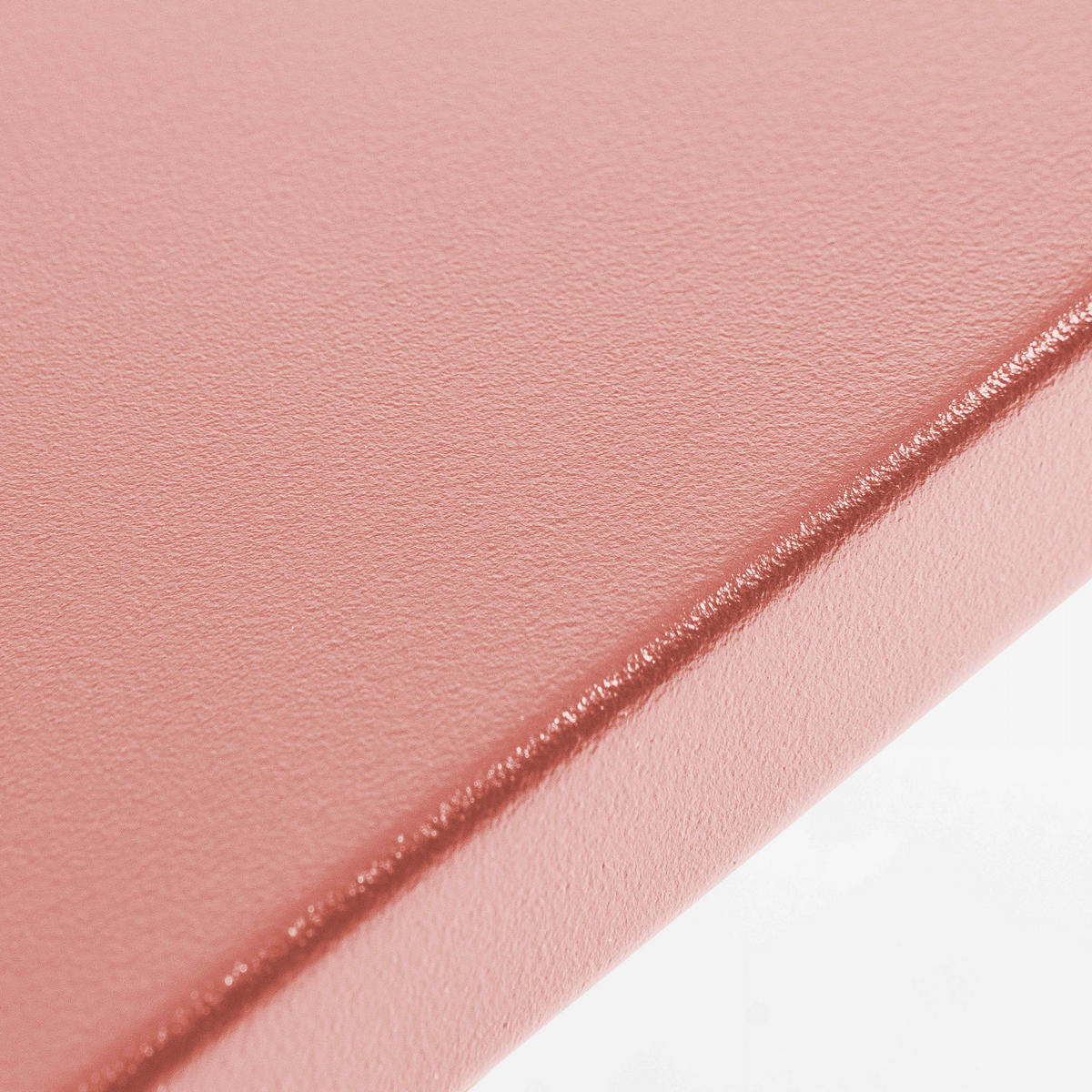 GARTENTISCH , Lehm - Pink, Metall (70/70/72cm) - Oviala